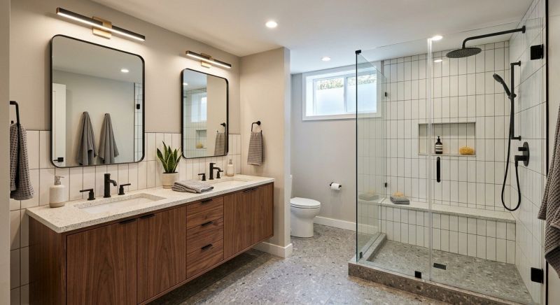 Basement Bathroom Remodeling in Rockville, IN