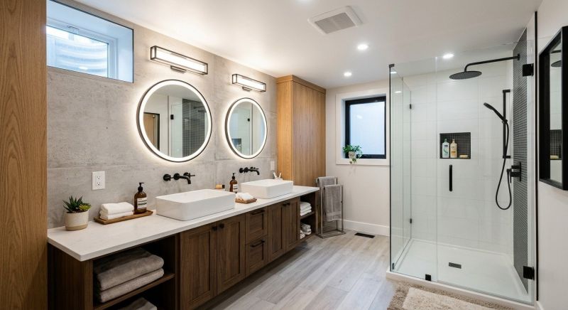 Basement Bathroom Remodeling in Rockville, IN