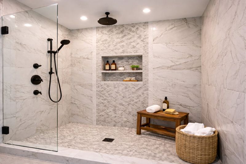 Bathroom Shower Renovation in Rockville, IN