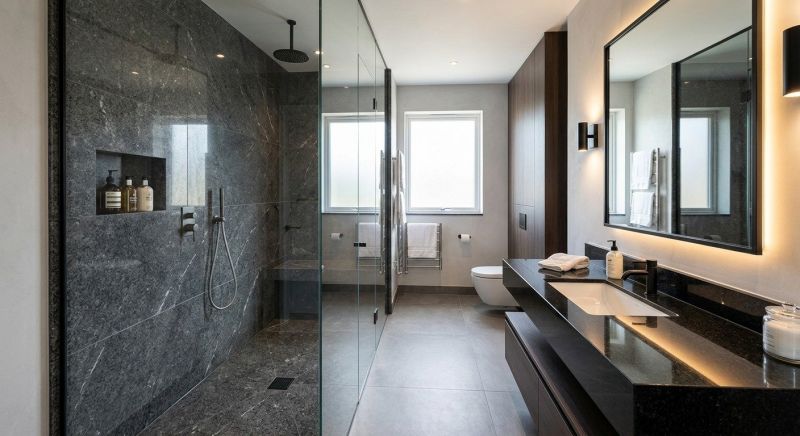 Granite Shower Installation in Rockville, IN